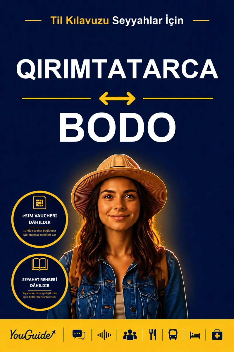 Portada: The Language Guide for Travelers - Crimean Tatar to Bodo