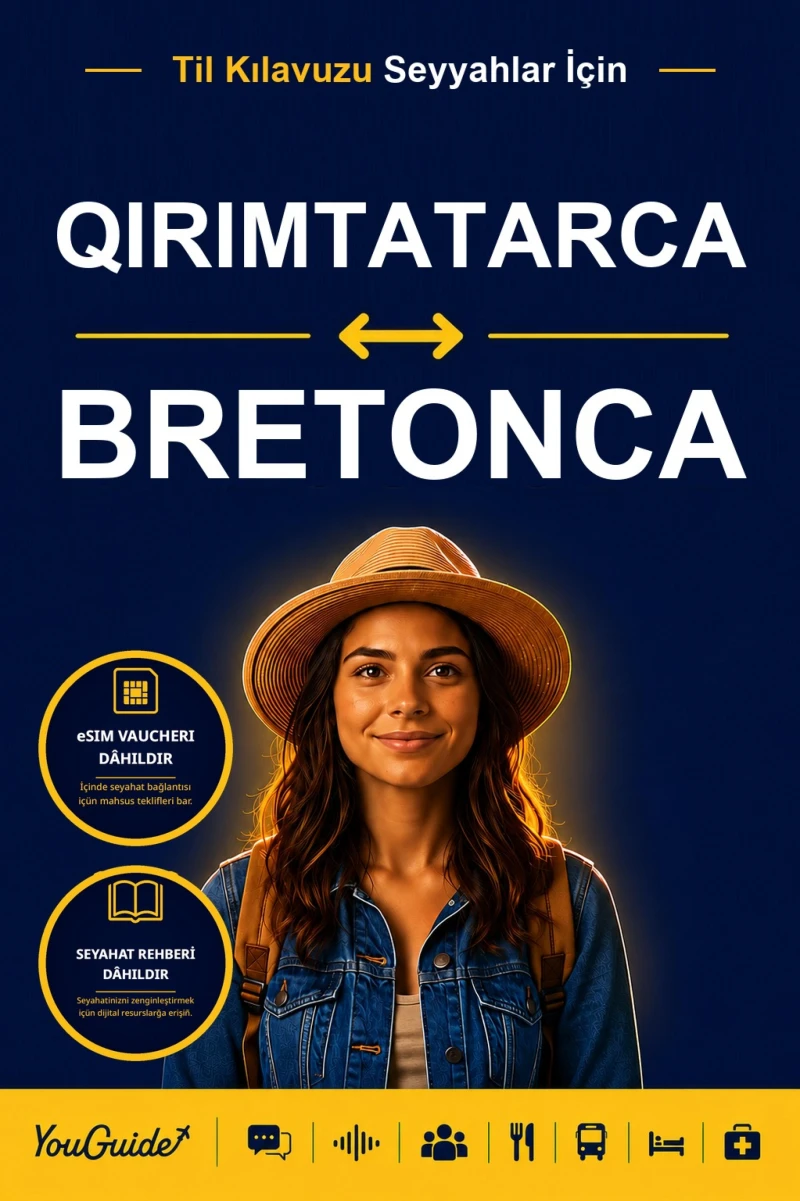 Portada: The Language Guide for Travelers - Crimean Tatar to Breton
