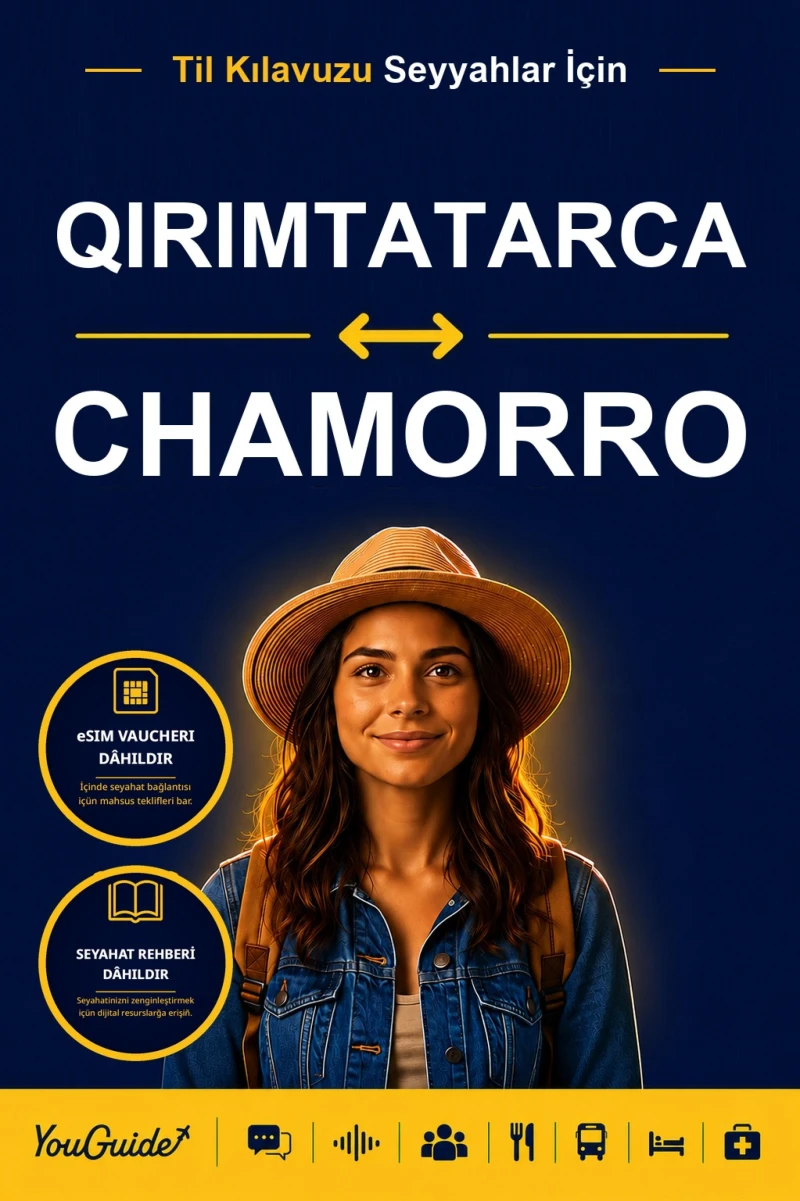 Portada: The Language Guide for Travelers - Crimean Tatar to Chamorro