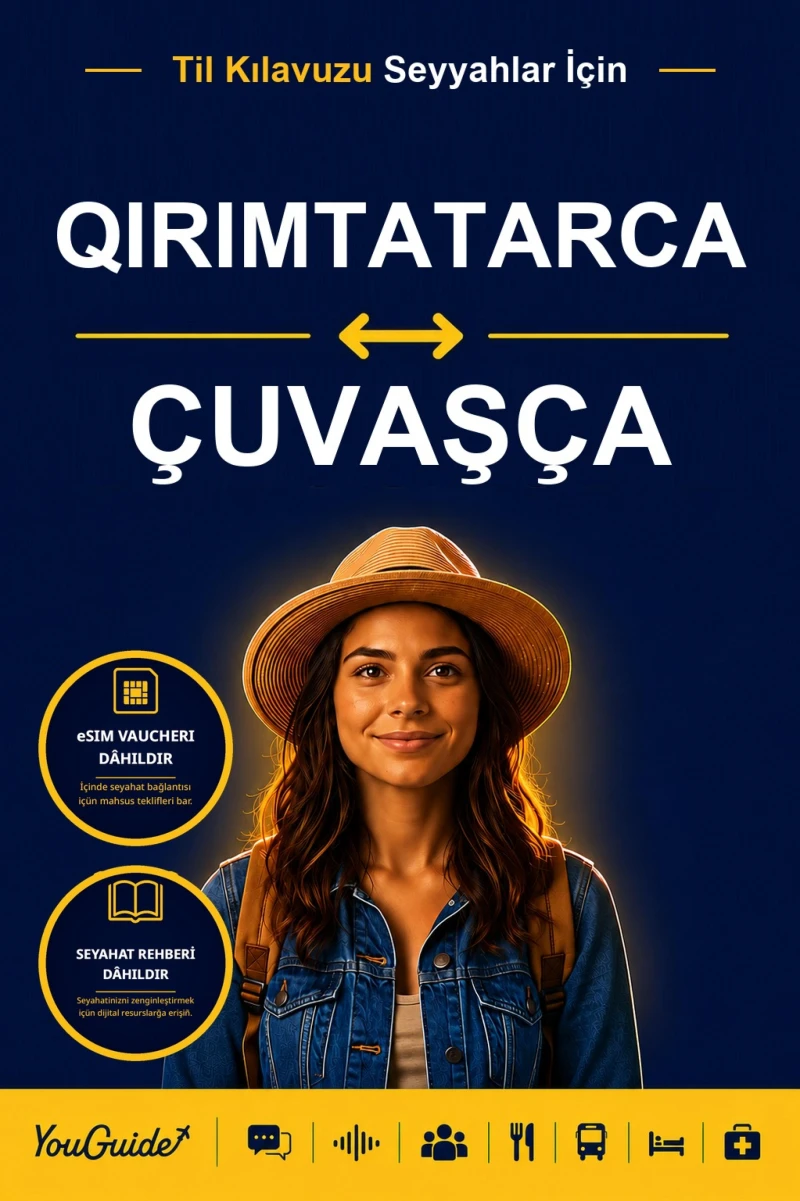 Portada: The Language Guide for Travelers - Crimean Tatar to Chuvash