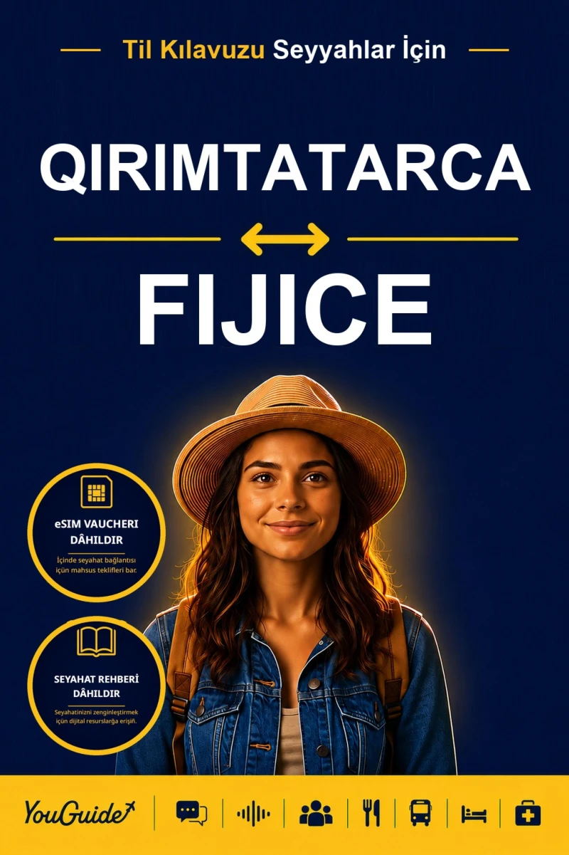 Portada: The Language Guide for Travelers - Crimean Tatar to Fijian