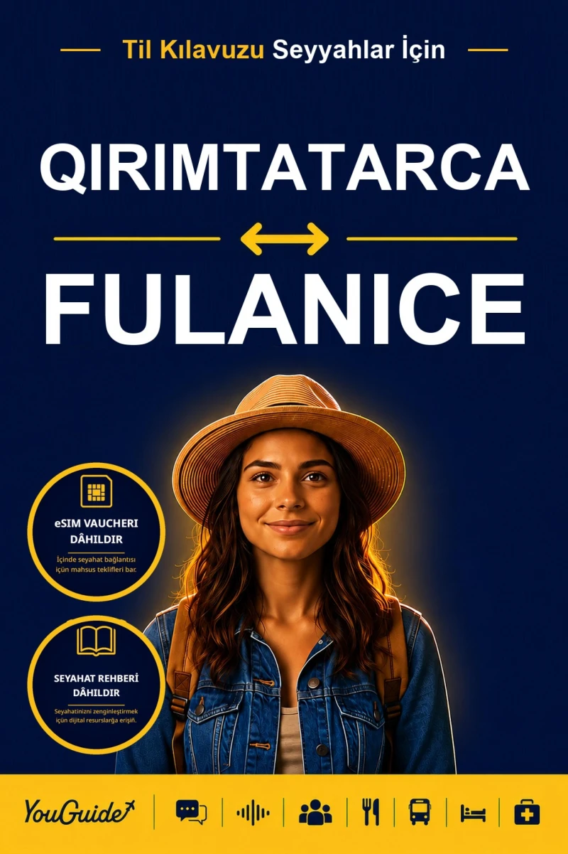 Portada: The Language Guide for Travelers - Crimean Tatar to Fulani
