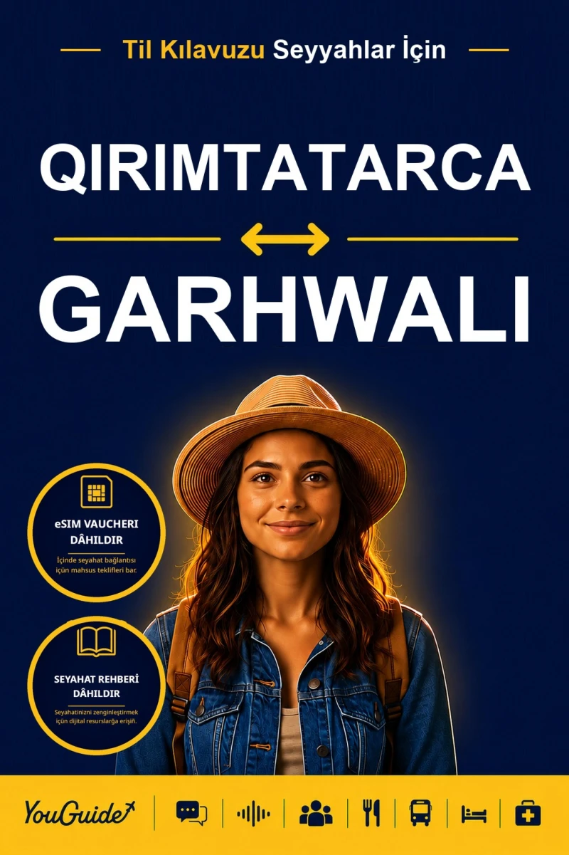 Portada: The Language Guide for Travelers - Crimean Tatar to Garhwali