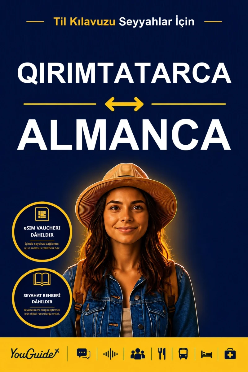 Portada: The Language Guide for Travelers - Crimean Tatar to German