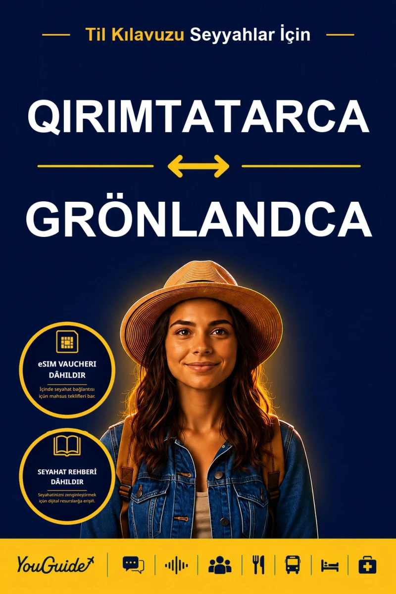 Portada: The Language Guide for Travelers - Crimean Tatar to Greenlandic