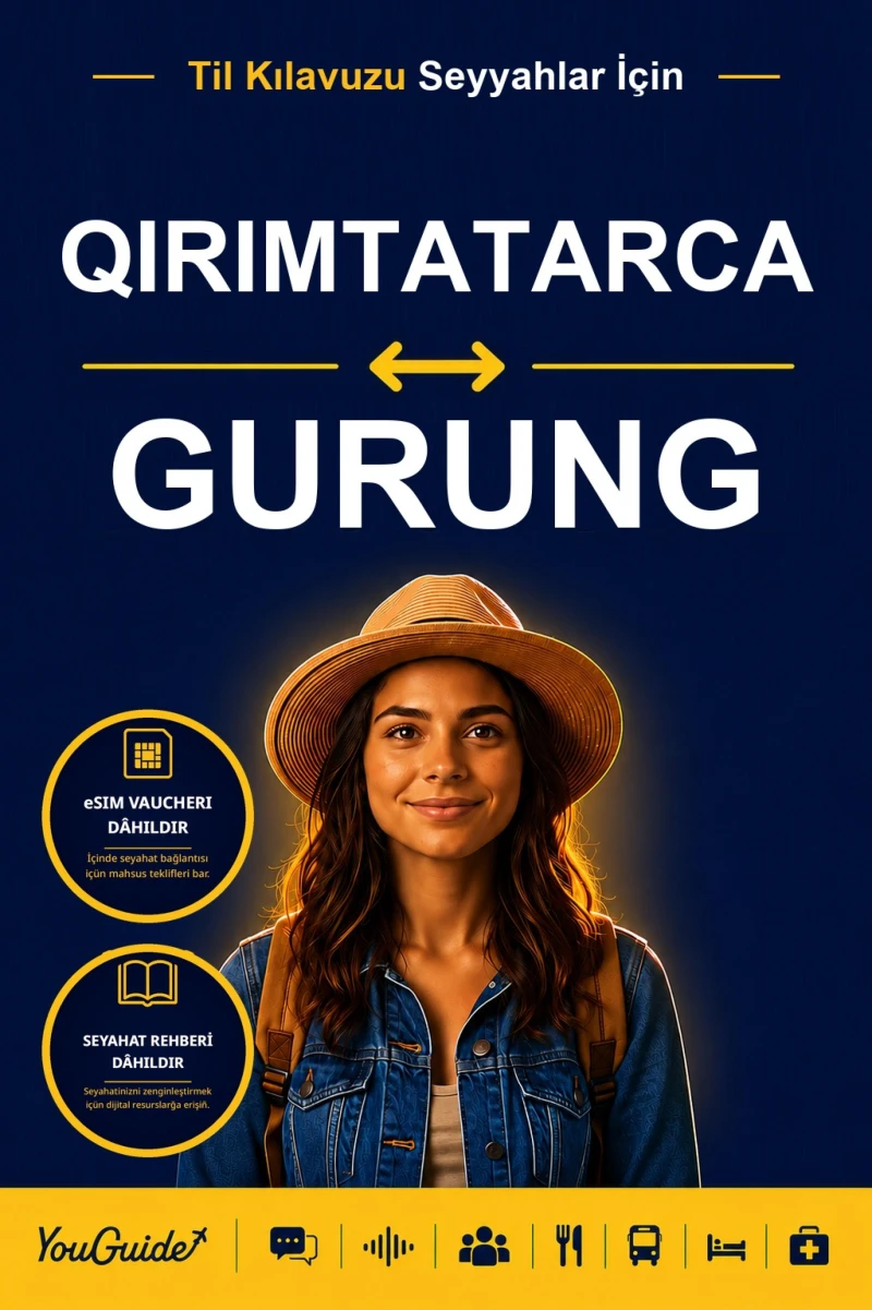 Portada: The Language Guide for Travelers - Crimean Tatar to Gurung