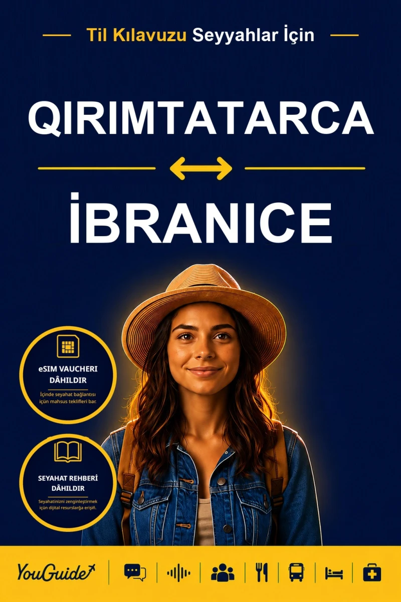Portada: The Language Guide for Travelers - Crimean Tatar to Hebrew