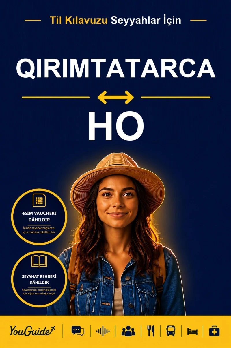 Portada: The Language Guide for Travelers - Crimean Tatar to Ho