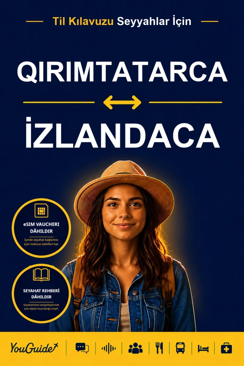 Portada: The Language Guide for Travelers - Crimean Tatar to Icelandic