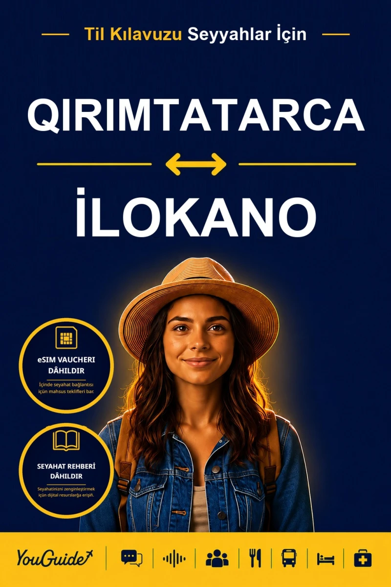 Portada: The Language Guide for Travelers - Crimean Tatar to Ilocano