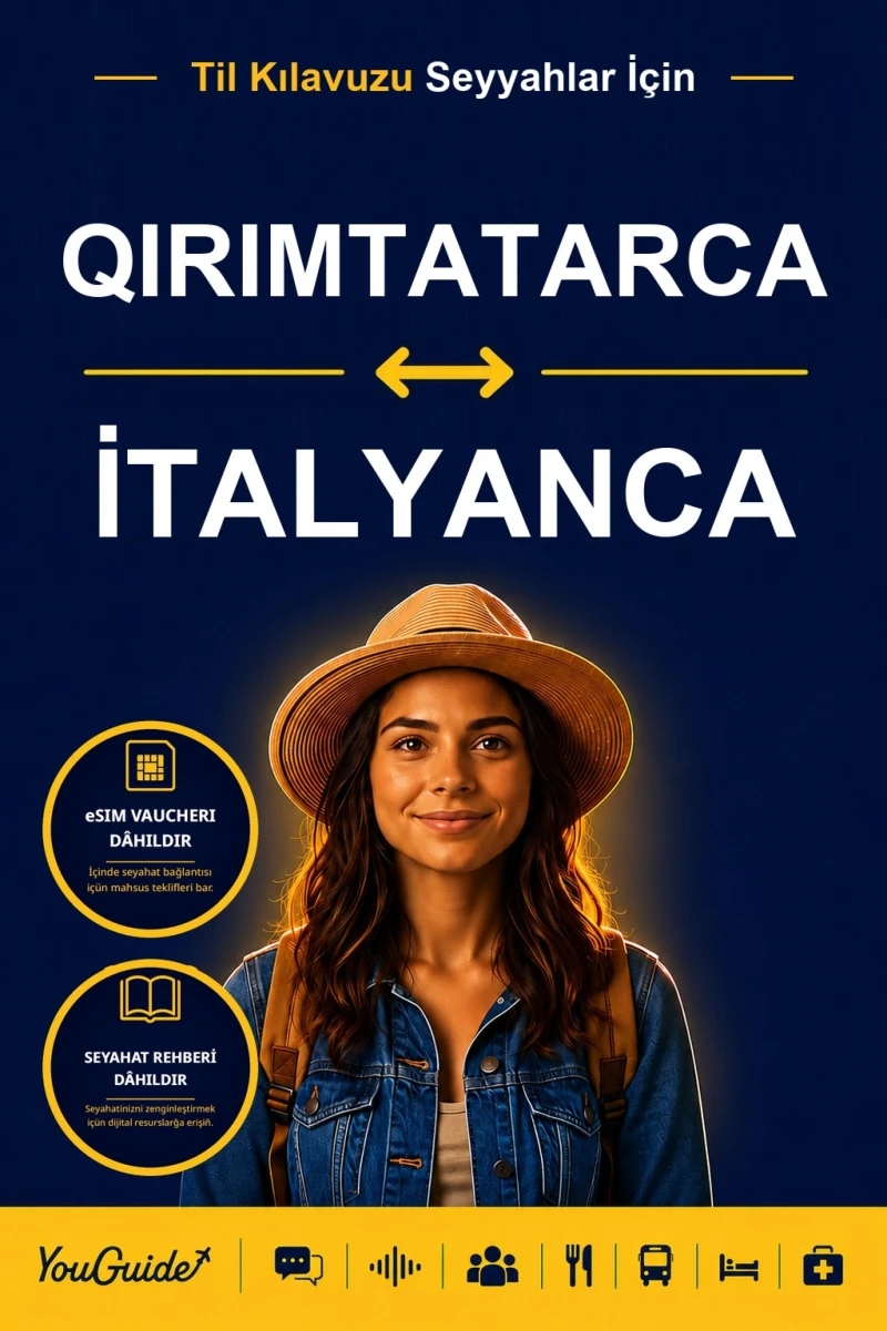 Portada: The Language Guide for Travelers - Crimean Tatar to Italian