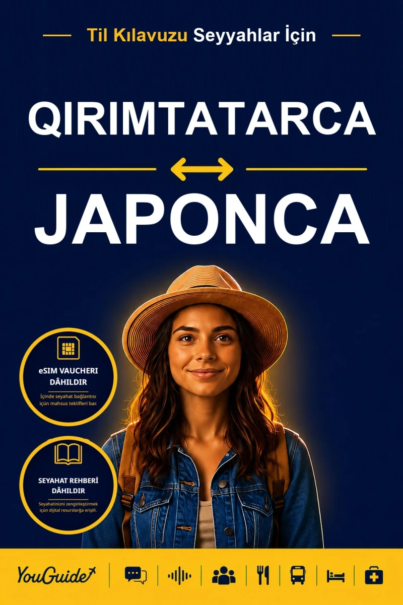 Portada: The Language Guide for Travelers - Crimean Tatar to Japanese