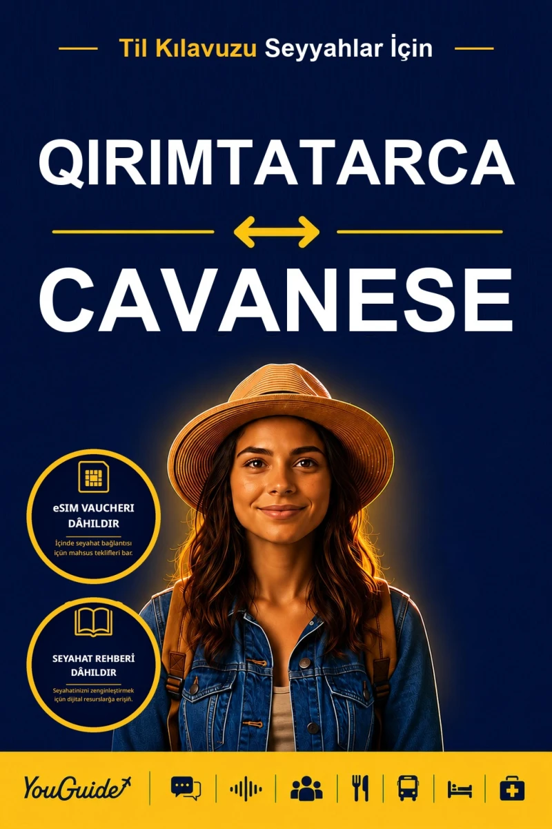Portada: The Language Guide for Travelers - Crimean Tatar to Javanese