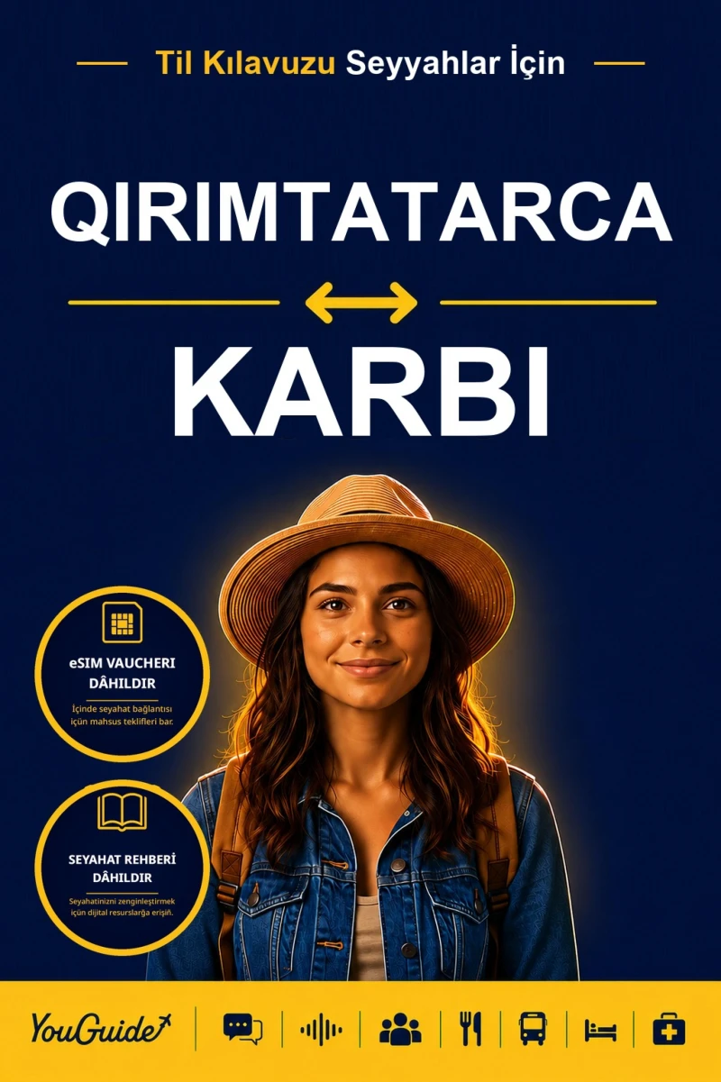 Portada: The Language Guide for Travelers - Crimean Tatar to Karbi