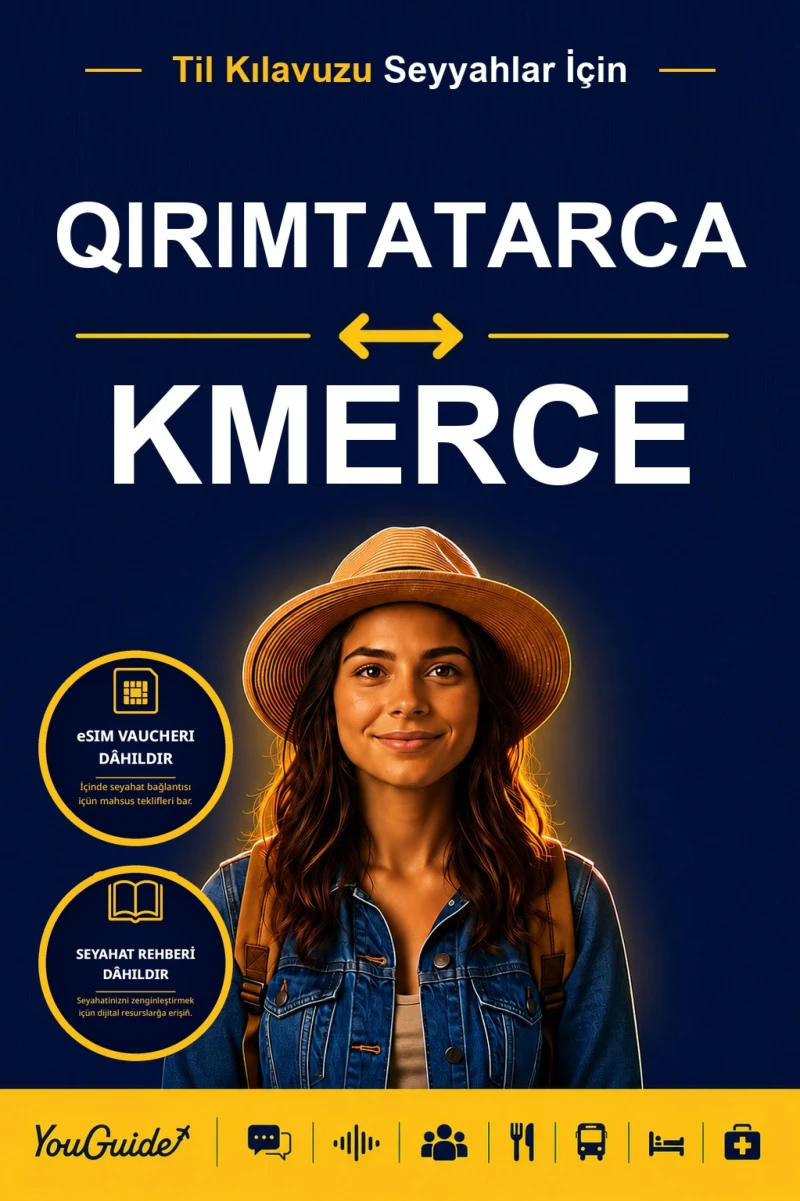 Portada: The Language Guide for Travelers - Crimean Tatar to Khmer