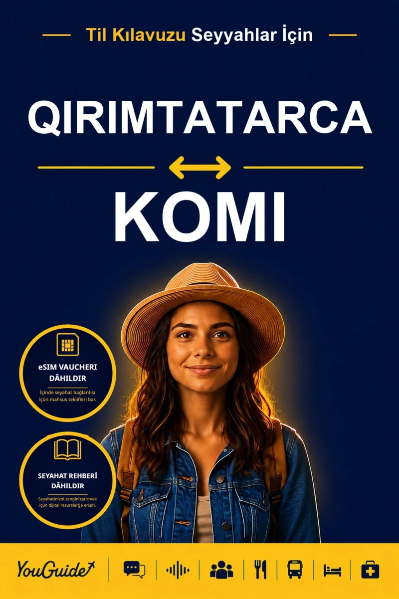 Portada: The Language Guide for Travelers - Crimean Tatar to Komi