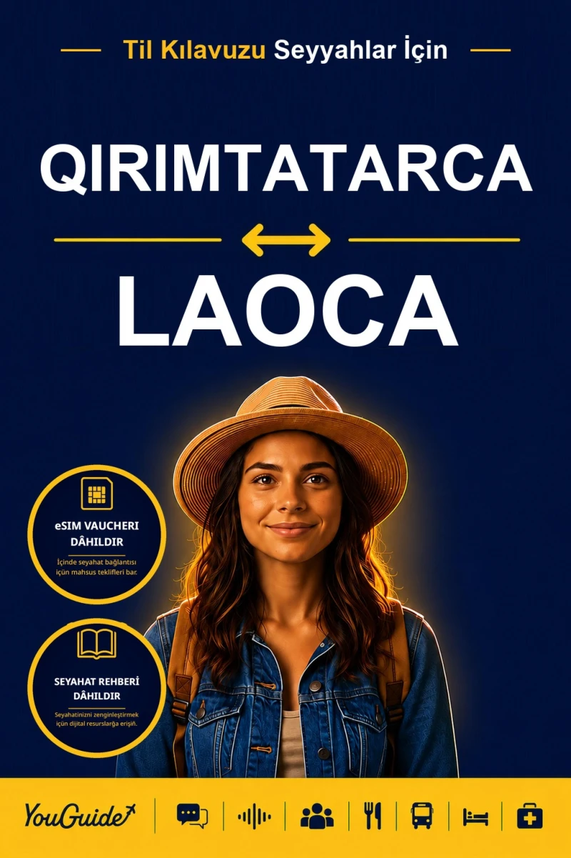 Portada: The Language Guide for Travelers - Crimean Tatar to Lao