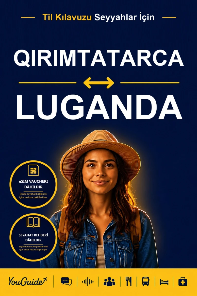 Portada: The Language Guide for Travelers - Crimean Tatar to Luganda
