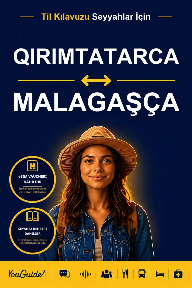 Portada: The Language Guide for Travelers - Crimean Tatar to Malagasy