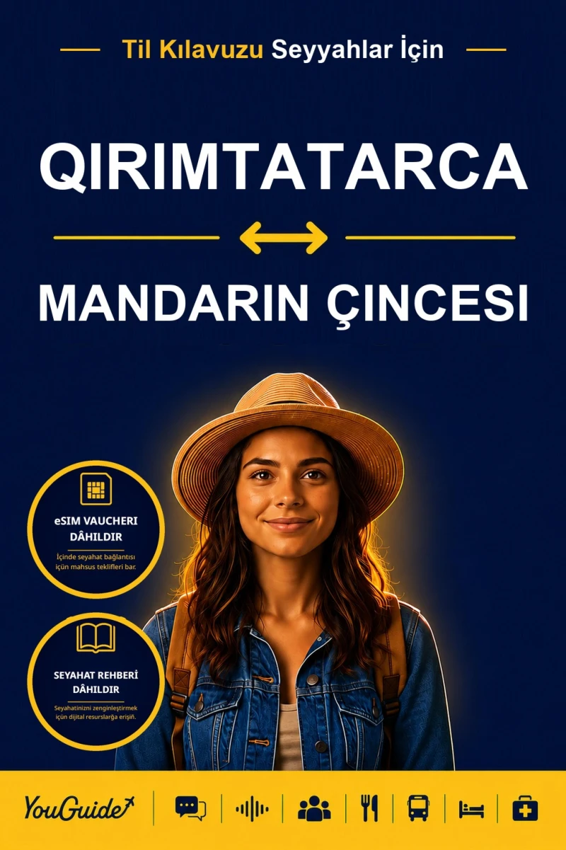 Portada: The Language Guide for Travelers - Crimean Tatar to Mandarin Chinese