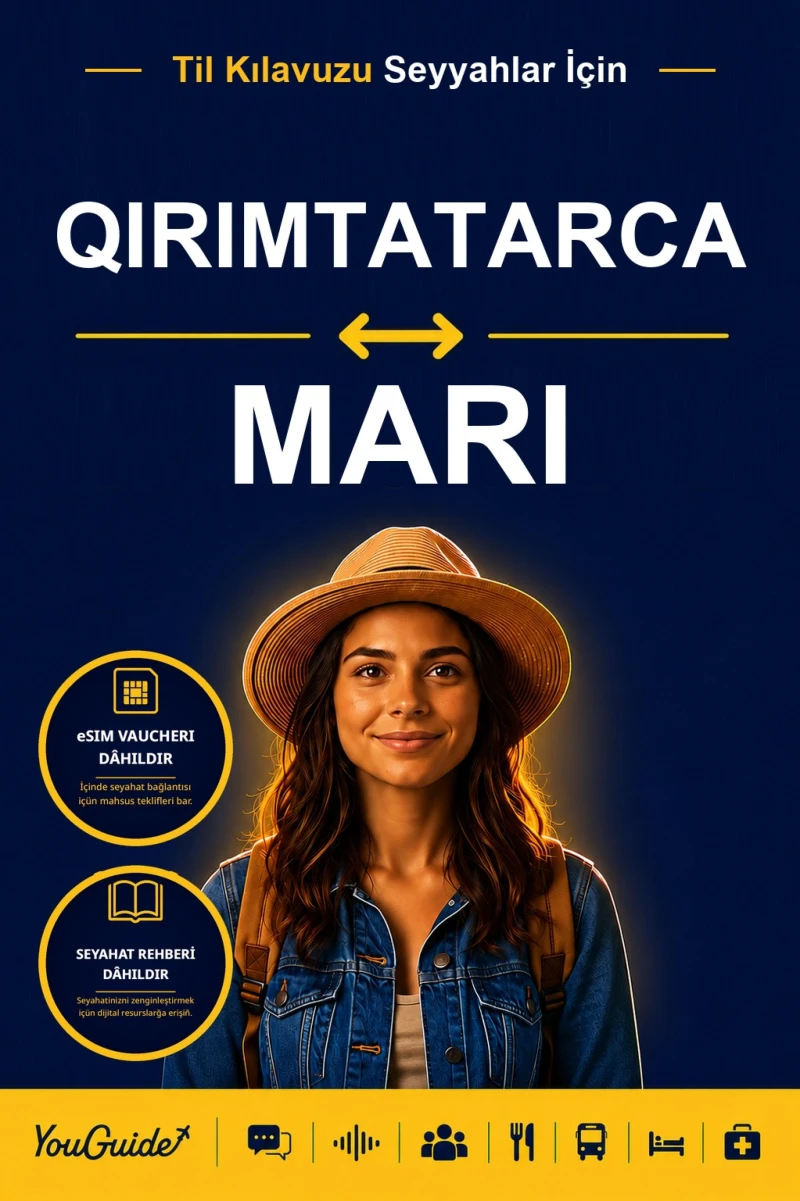 Portada: The Language Guide for Travelers - Crimean Tatar to Mari