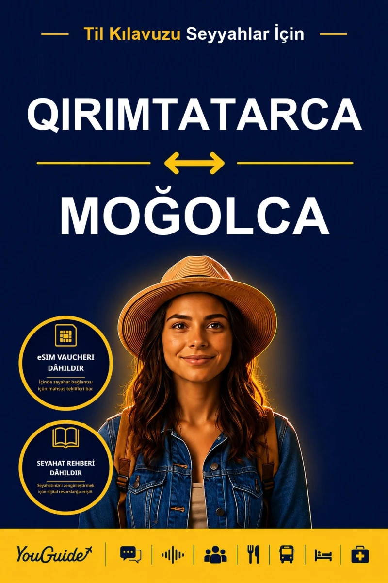 Portada: The Language Guide for Travelers - Crimean Tatar to Mongolian