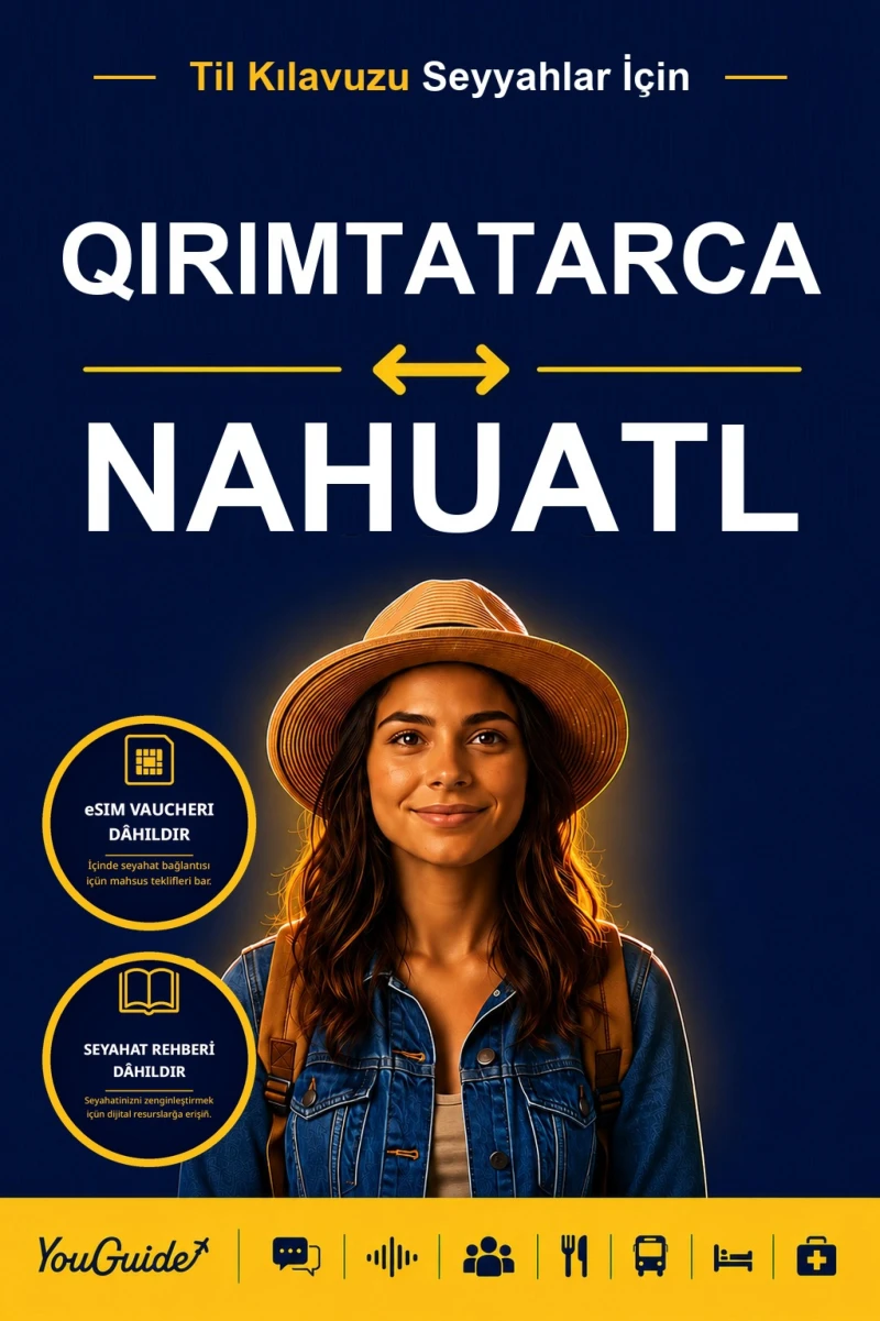 Portada: The Language Guide for Travelers - Crimean Tatar to Nahuatl