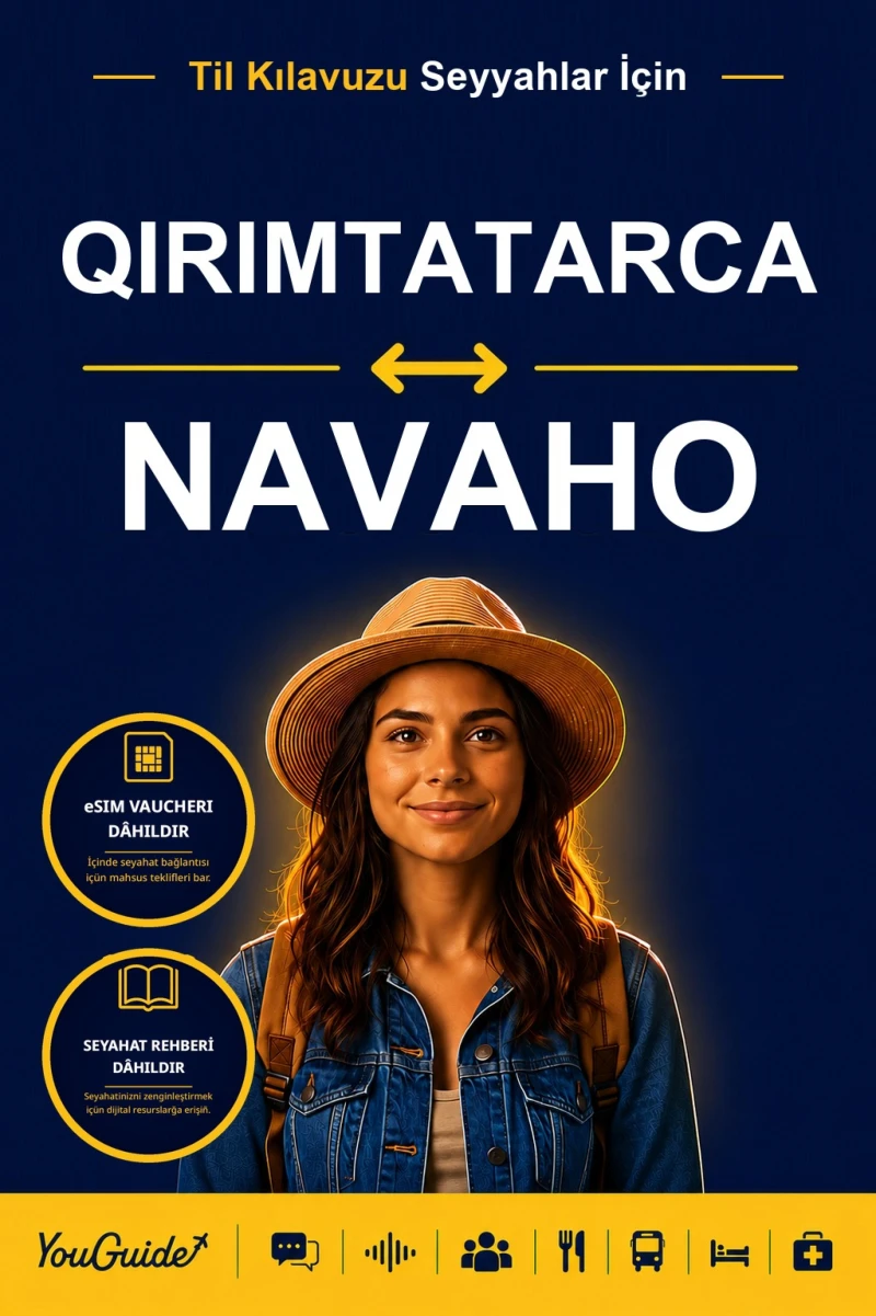 Portada: The Language Guide for Travelers - Crimean Tatar to Navajo