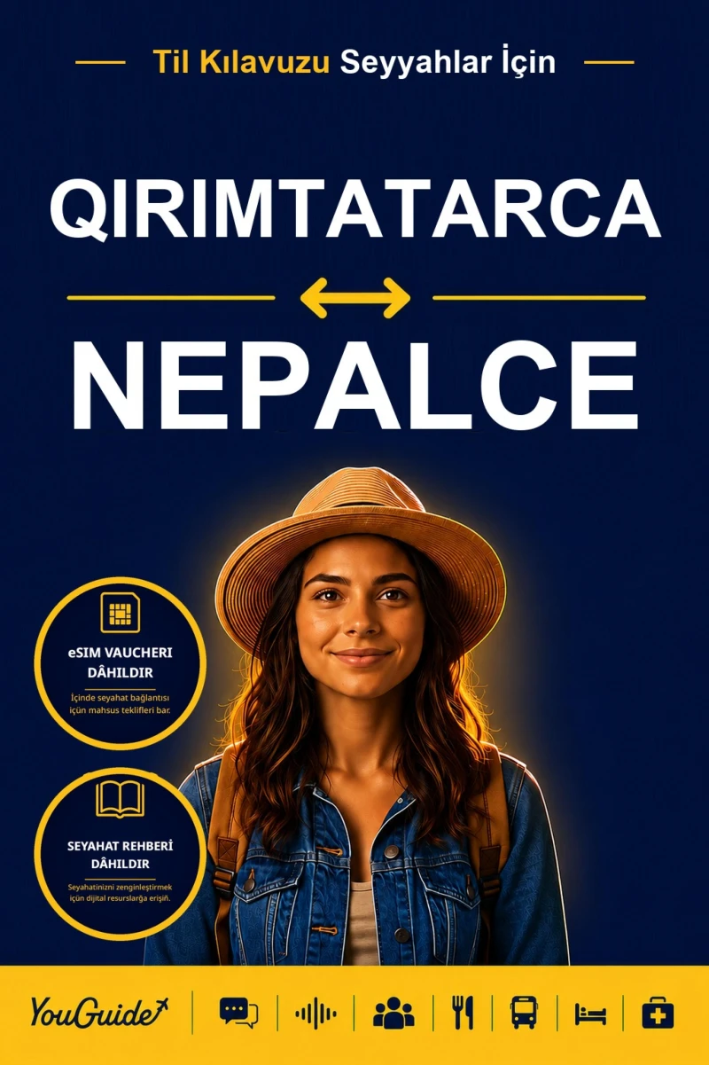 Portada: The Language Guide for Travelers - Crimean Tatar to Nepali