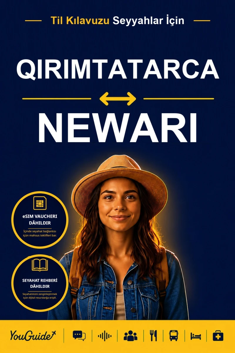 Portada: The Language Guide for Travelers - Crimean Tatar to Newari