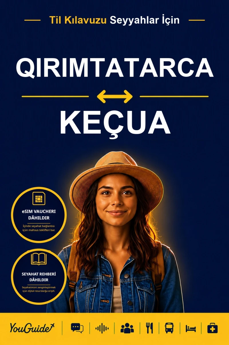 Portada: The Language Guide for Travelers - Crimean Tatar to Quechua