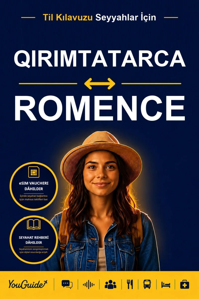 Portada: The Language Guide for Travelers - Crimean Tatar to Romanian