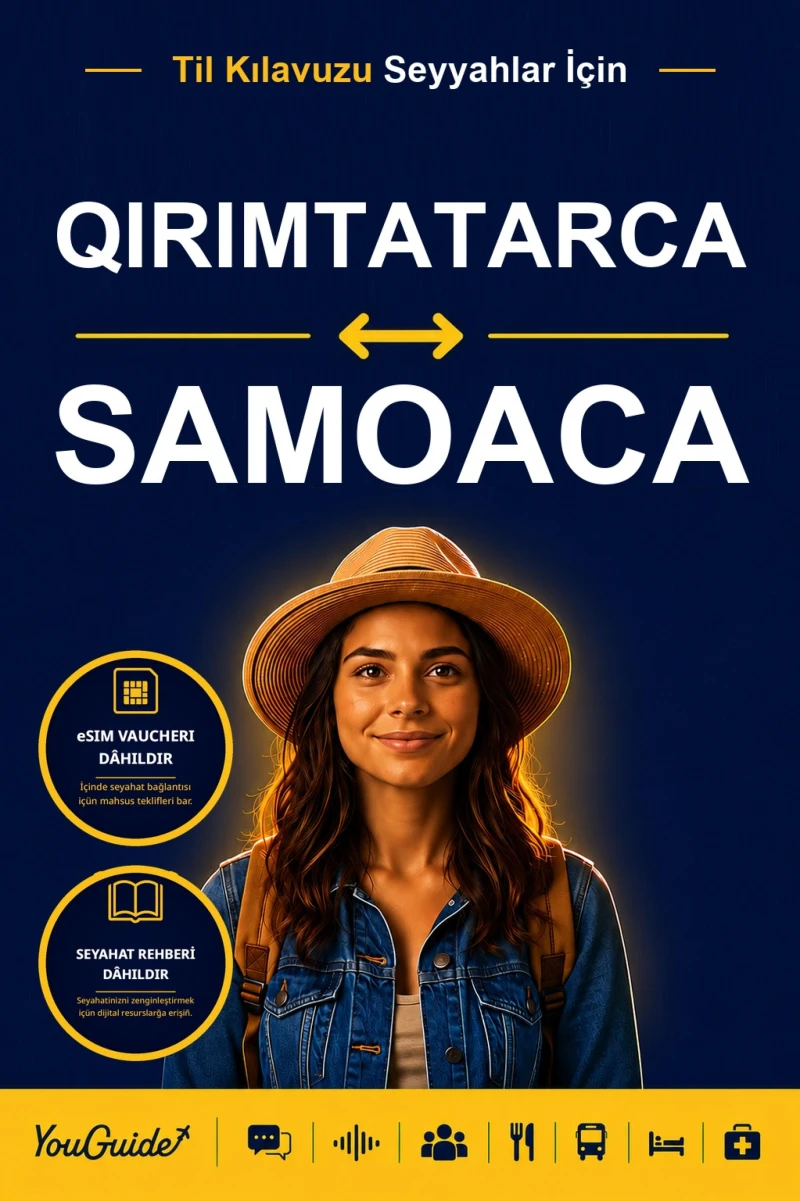 Portada: The Language Guide for Travelers - Crimean Tatar to Samoan