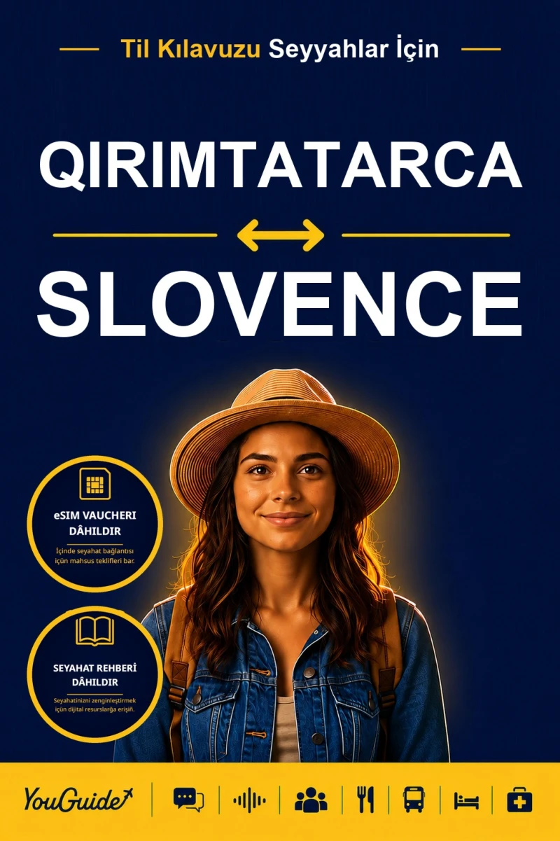 Portada: The Language Guide for Travelers - Crimean Tatar to Slovenian