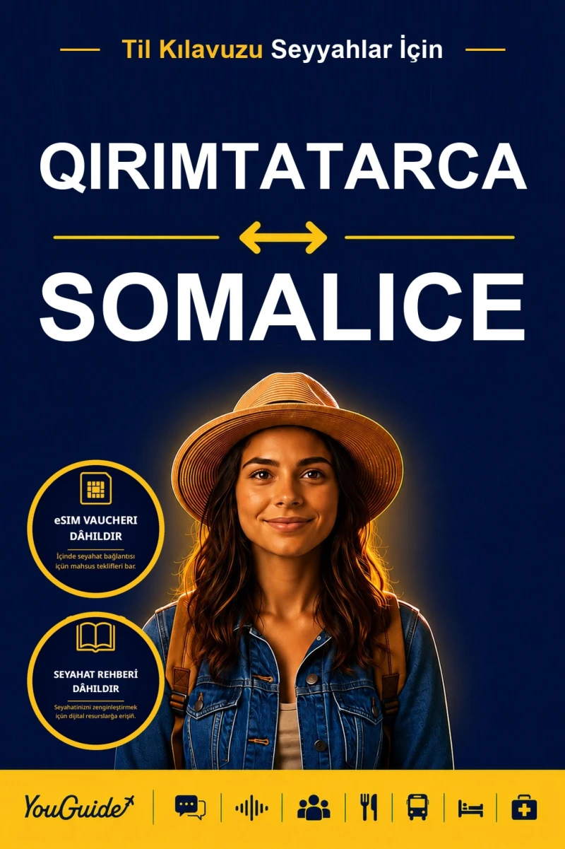 Portada: The Language Guide for Travelers - Crimean Tatar to Somali
