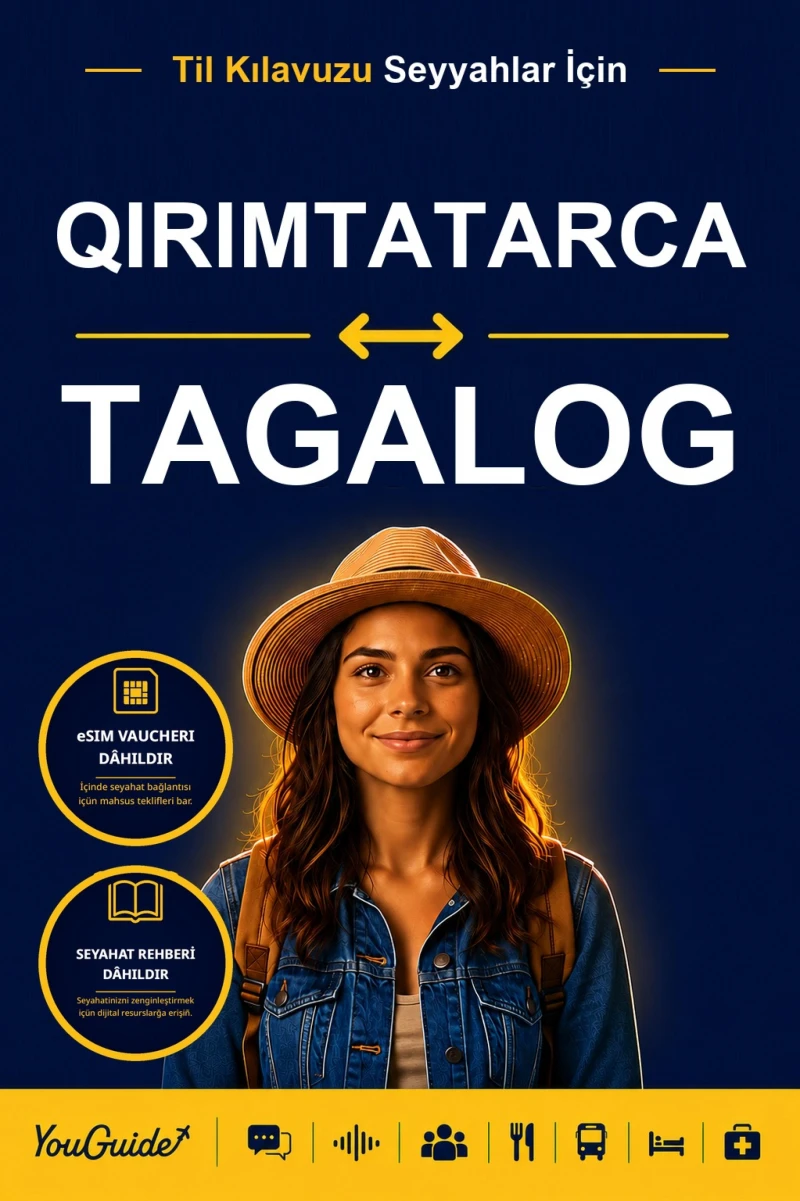 Portada: The Language Guide for Travelers - Crimean Tatar to Tagalog