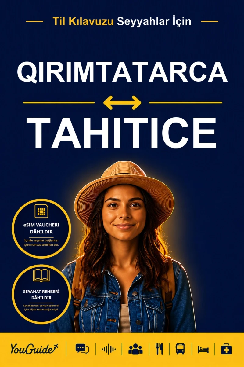 Portada: The Language Guide for Travelers - Crimean Tatar to Tahitian