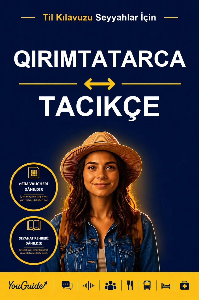 Portada: The Language Guide for Travelers - Crimean Tatar to Tajik