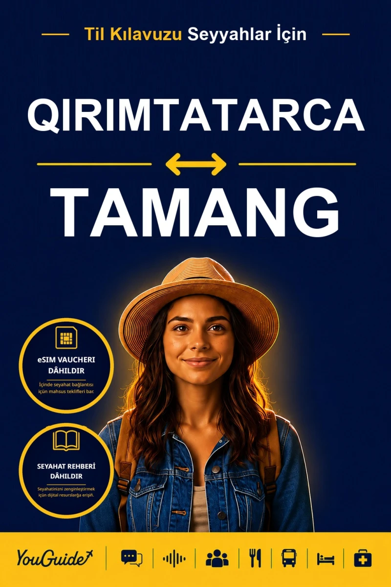 Portada: The Language Guide for Travelers - Crimean Tatar to Tamang
