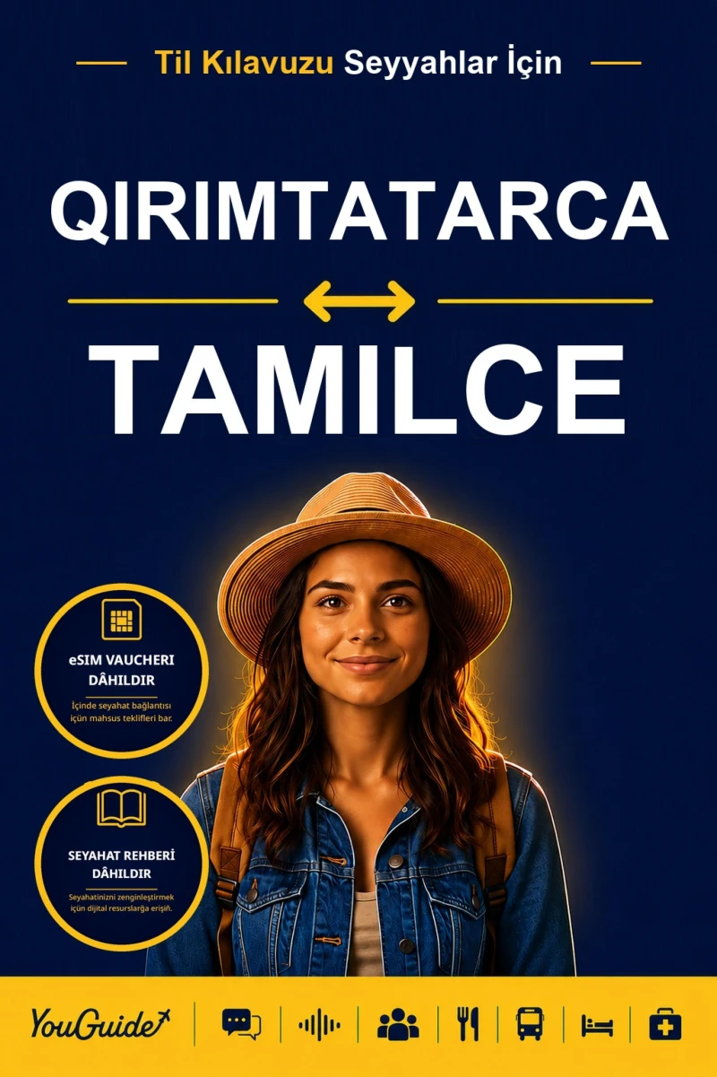 Portada: The Language Guide for Travelers - Crimean Tatar to Tamil