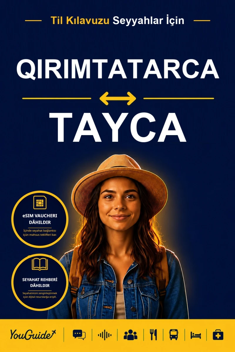 Portada: The Language Guide for Travelers - Crimean Tatar to Thai
