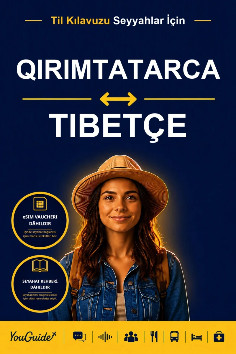 Portada: The Language Guide for Travelers - Crimean Tatar to Tibetan