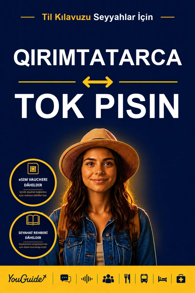 Portada: The Language Guide for Travelers - Crimean Tatar to Tok Pisin