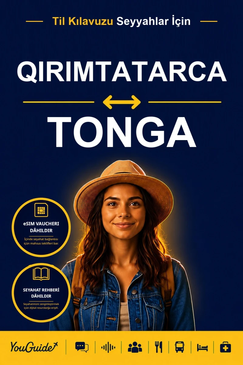 Portada: The Language Guide for Travelers - Crimean Tatar to Tongan