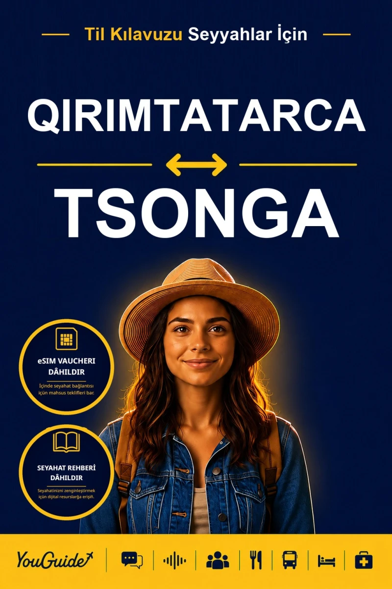 Portada: The Language Guide for Travelers - Crimean Tatar to Tsonga
