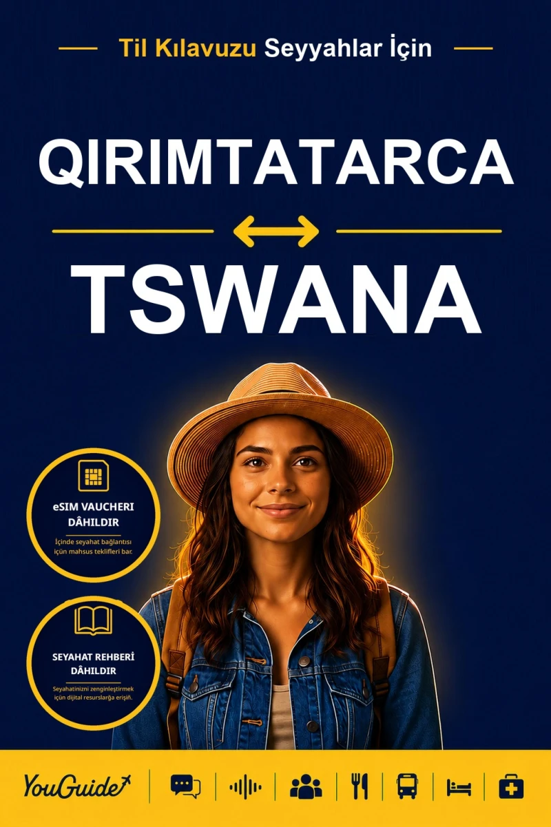 Portada: The Language Guide for Travelers - Crimean Tatar to Tswana
