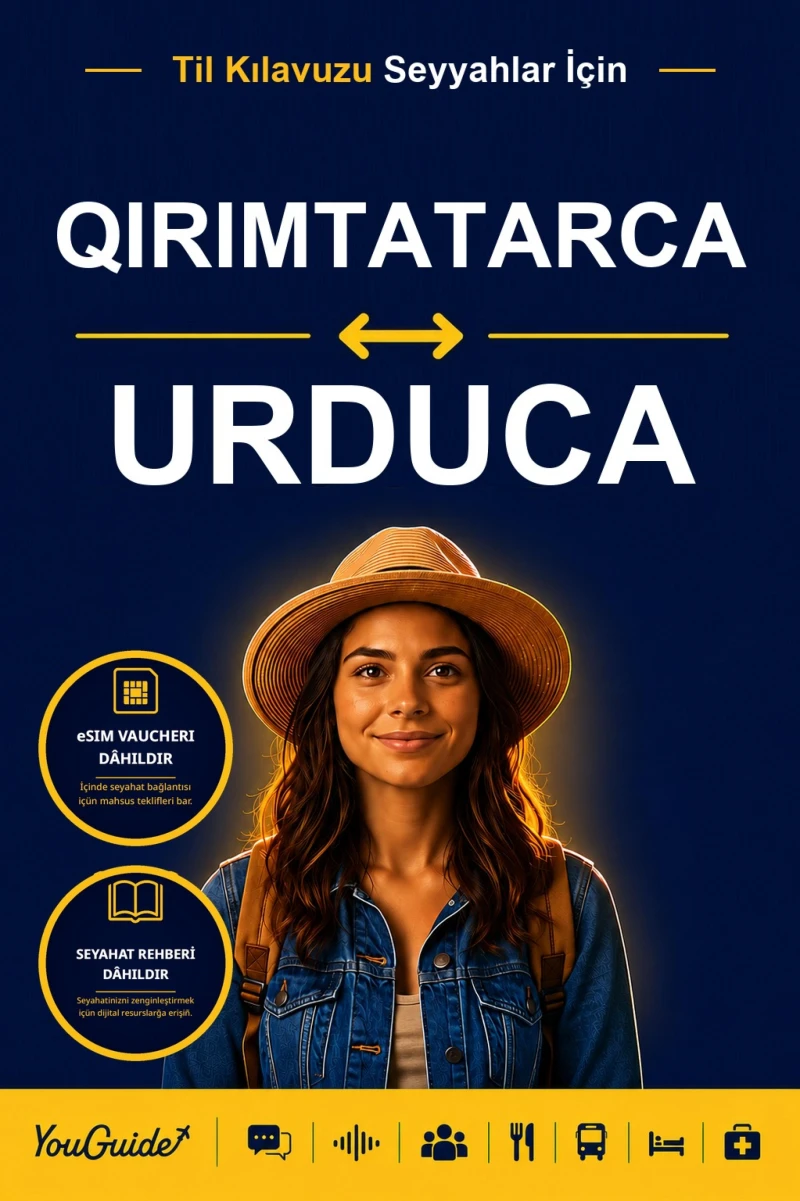 Portada: The Language Guide for Travelers - Crimean Tatar to Urdu