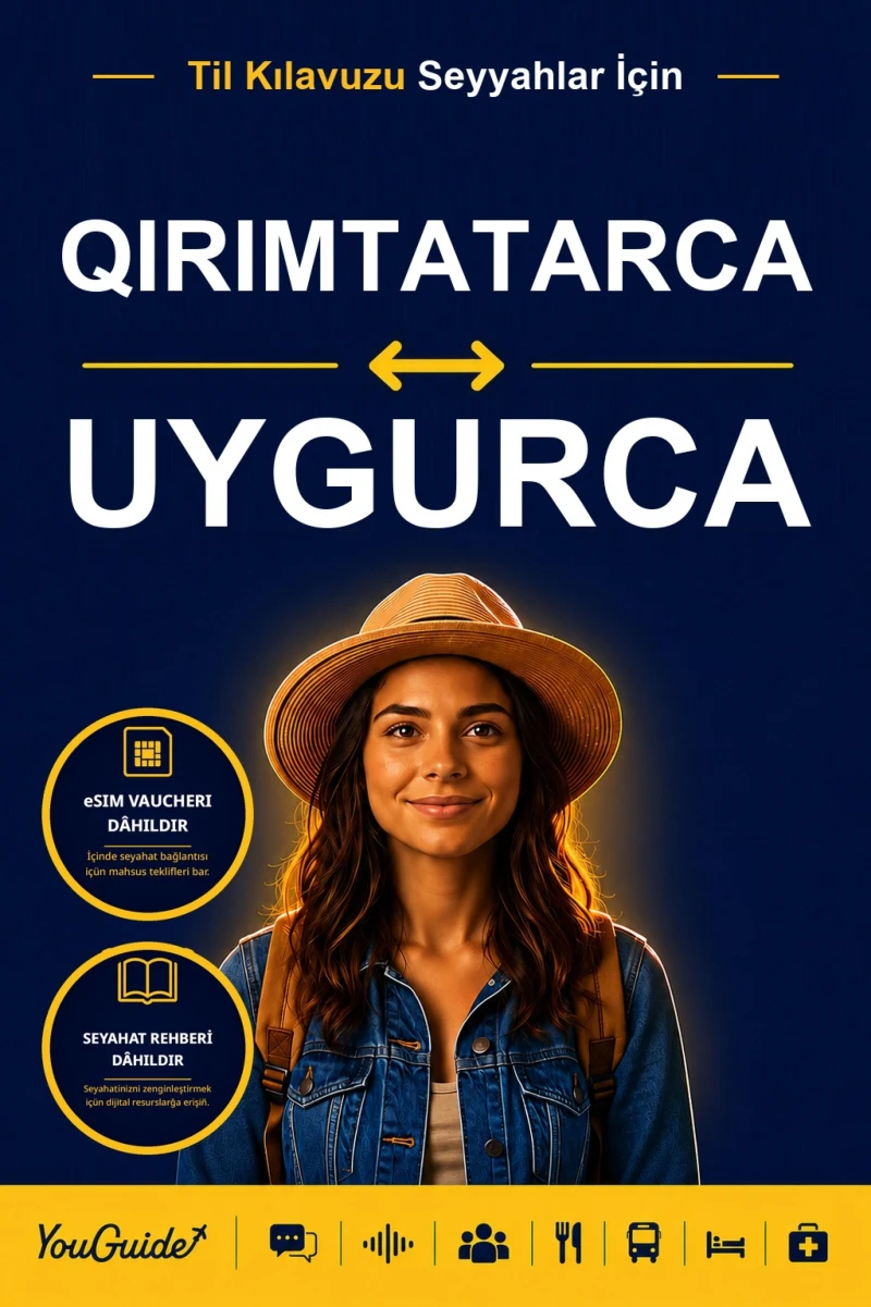 Portada: The Language Guide for Travelers - Crimean Tatar to Uyghur