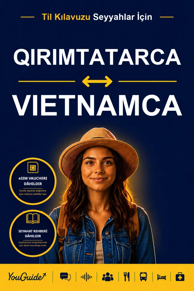 Portada: The Language Guide for Travelers - Crimean Tatar to Vietnamese