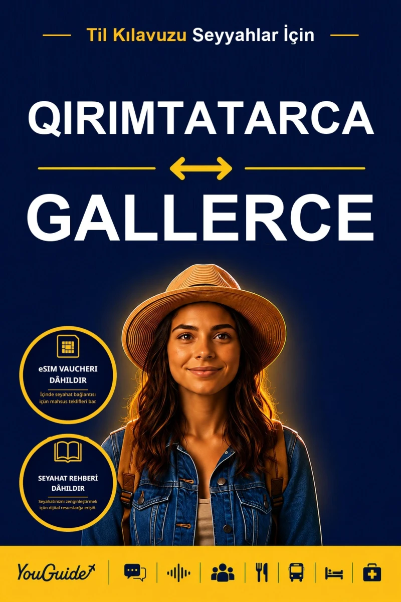 Portada: The Language Guide for Travelers - Crimean Tatar to Welsh